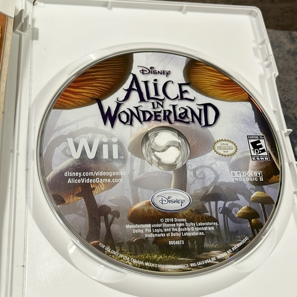 5 for $60 - Disney Alice in Wonderland Wii Game - - Picture 3 of 4